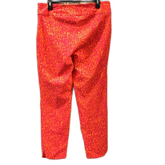 Soft Surroundings Pink and Orange Pants - Size Large - Picture 2 of 4
